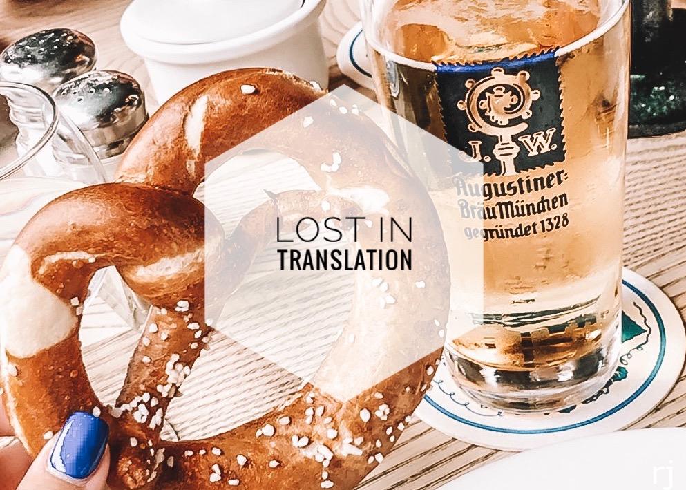 Lost in Translation