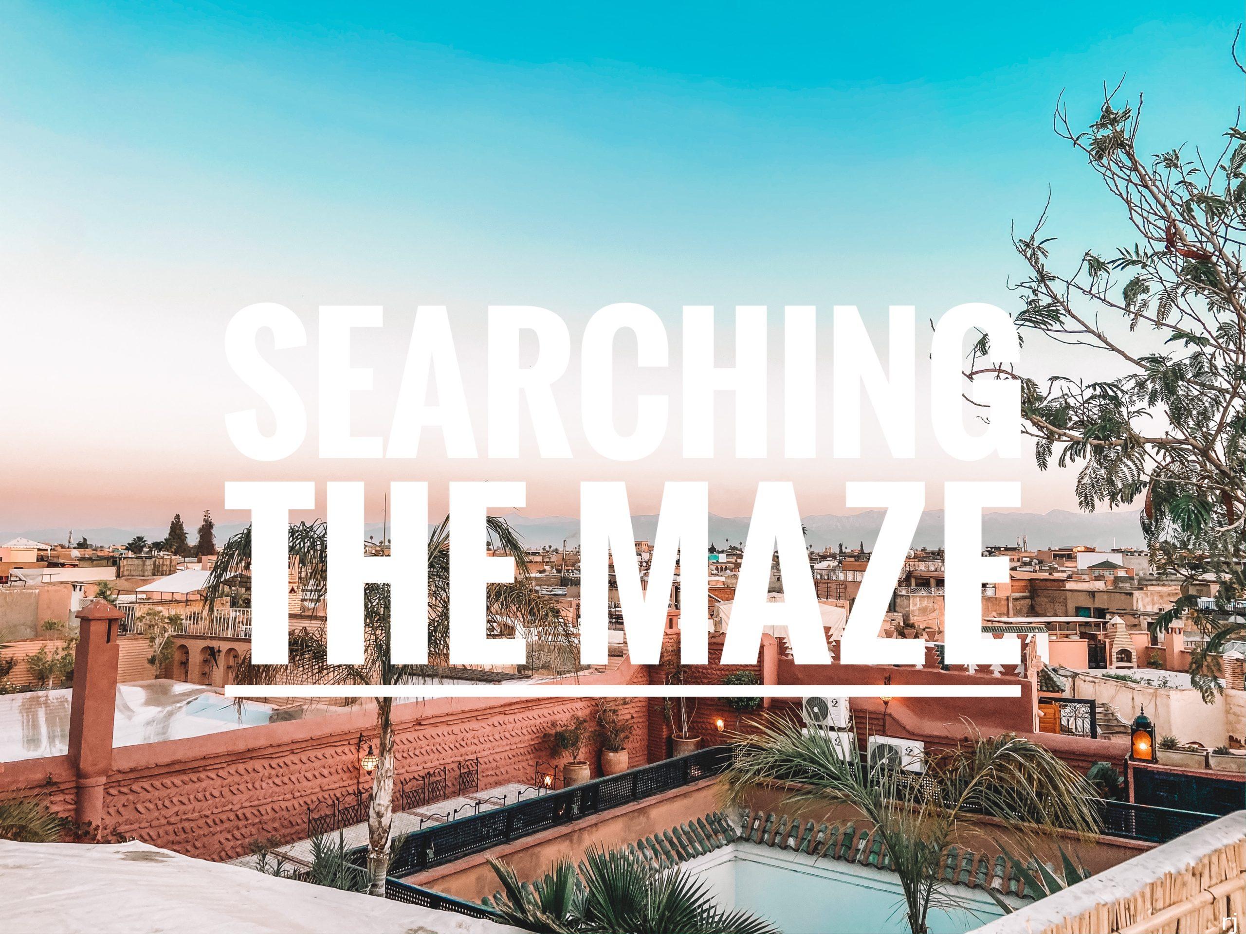Searching the Maze